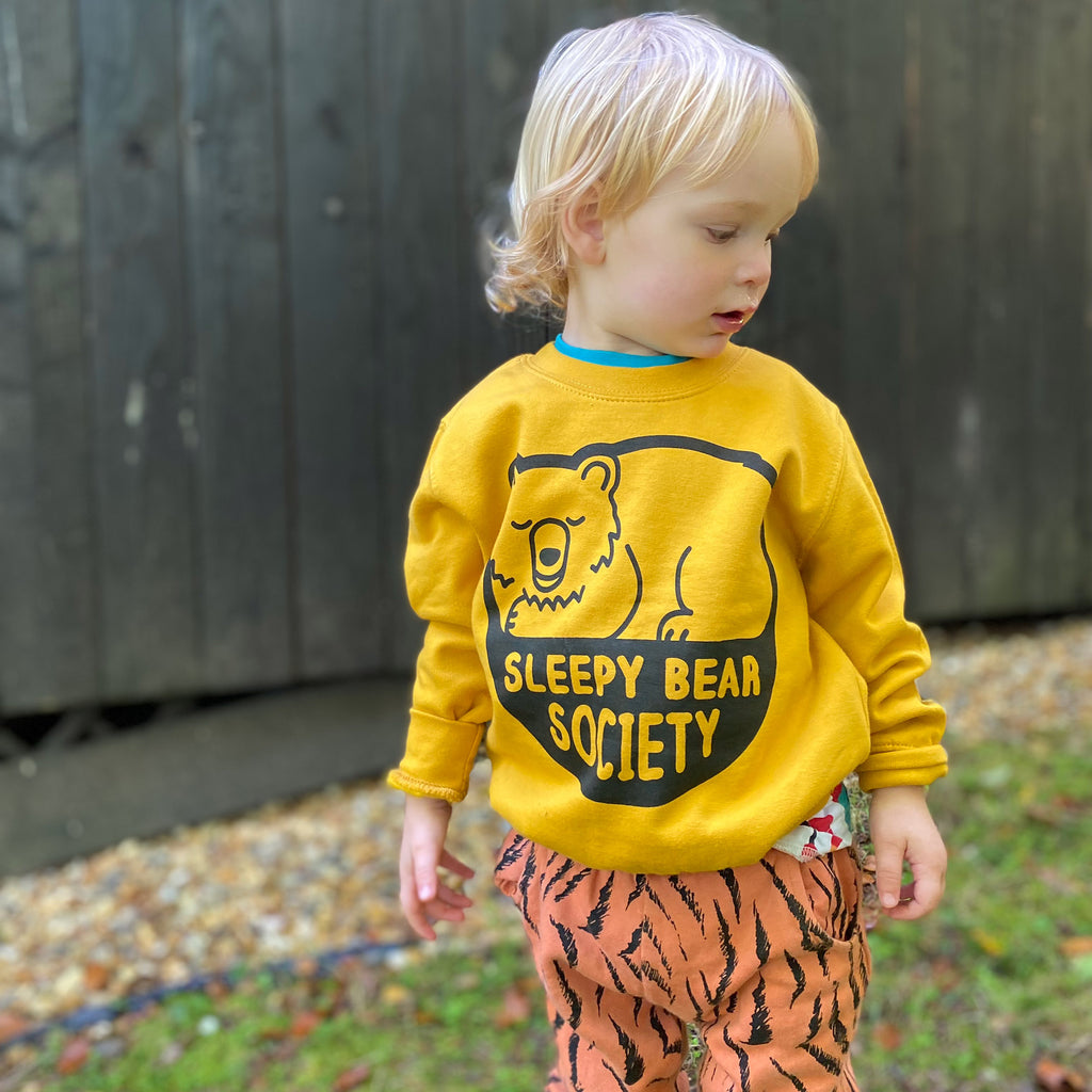 Sleepy Bear Society Kids Sweatshirt