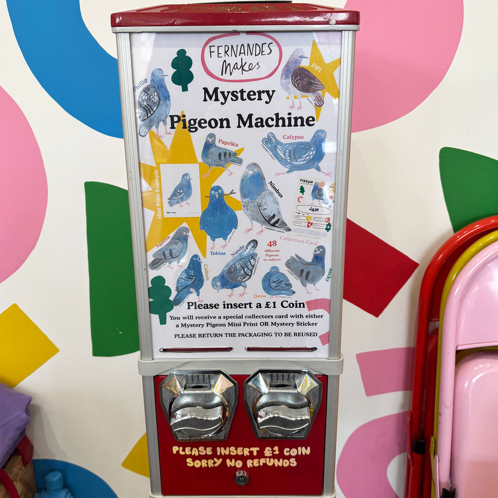 Mystery Pigeon Machine by Fernandes Makes | hello DODO