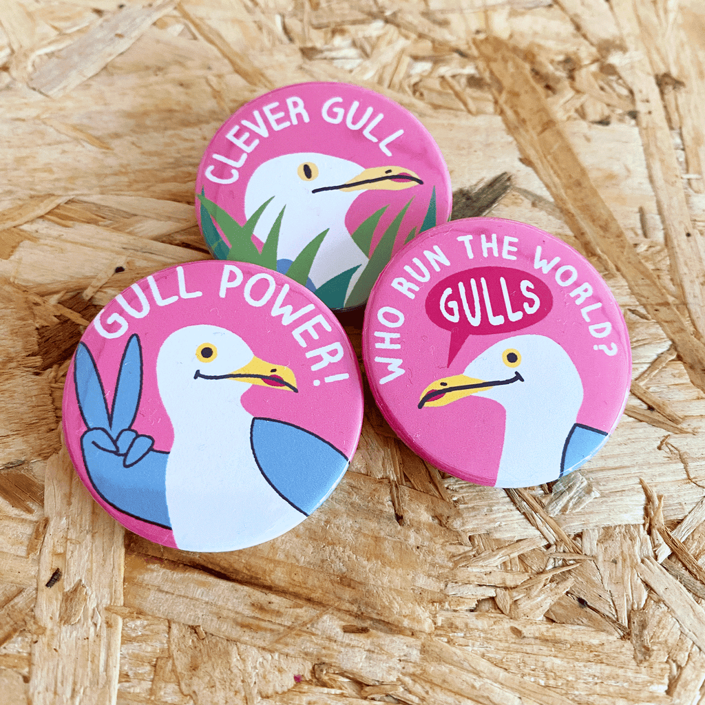 Gulls Badge Set