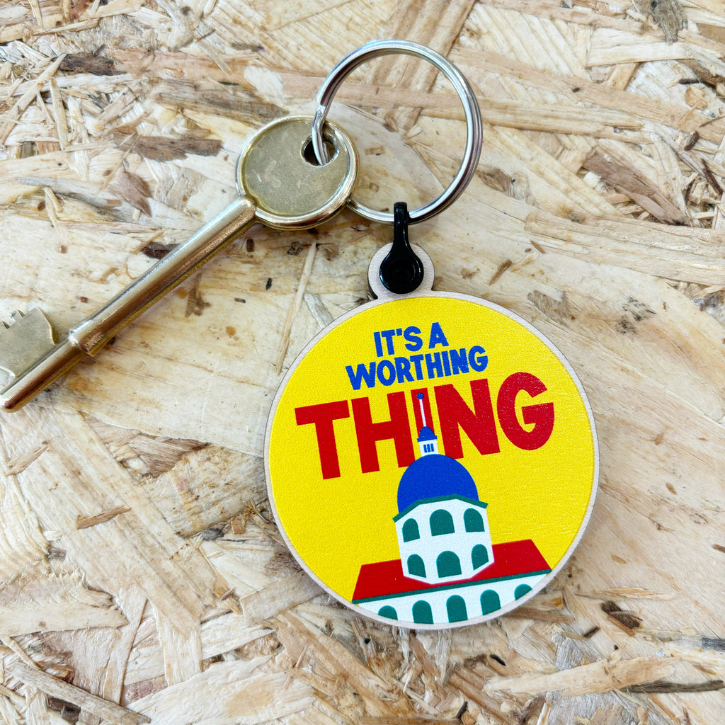 It's a Worthing Thing Keyring