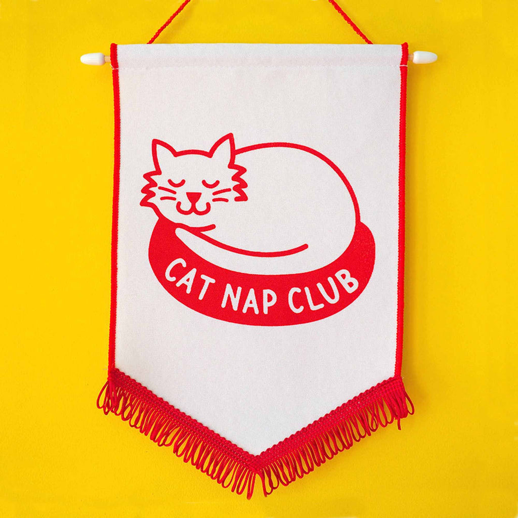 Cat Nap Club Pennant Flag - hello DODO