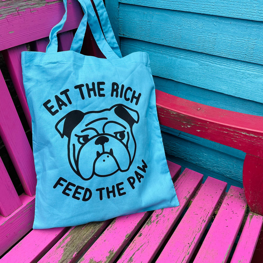 “Eat The Rich” Dog Tote Bag