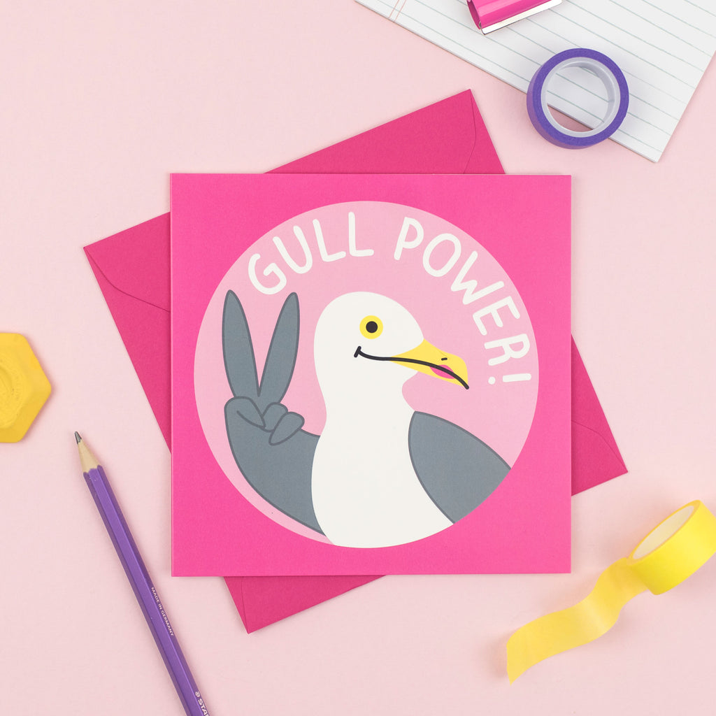 Gull Power Card - hello DODO