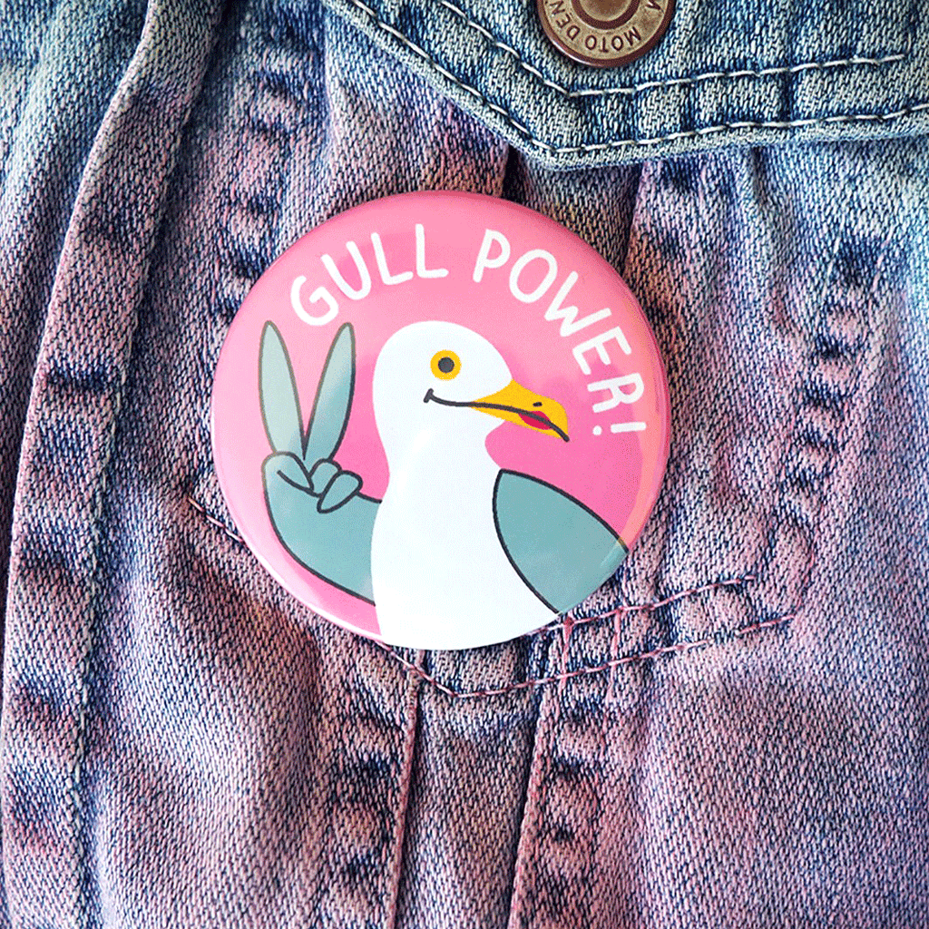 Gull Power Badge - hello DODO