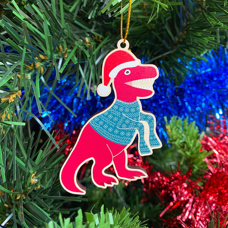 CHRISTMAS DECORATIONS for dinosaur lovers