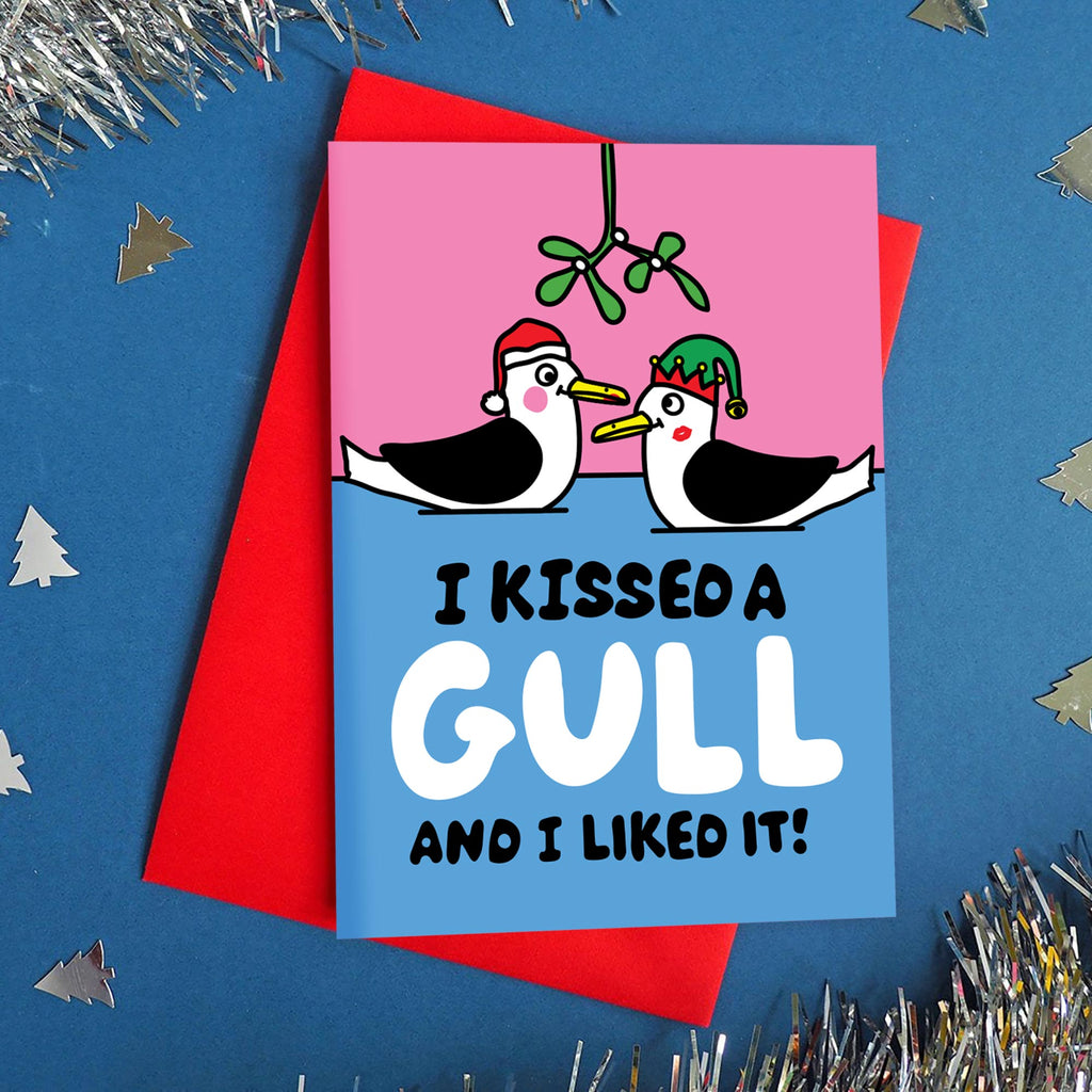 Seagull Christmas Card - Good Tidings