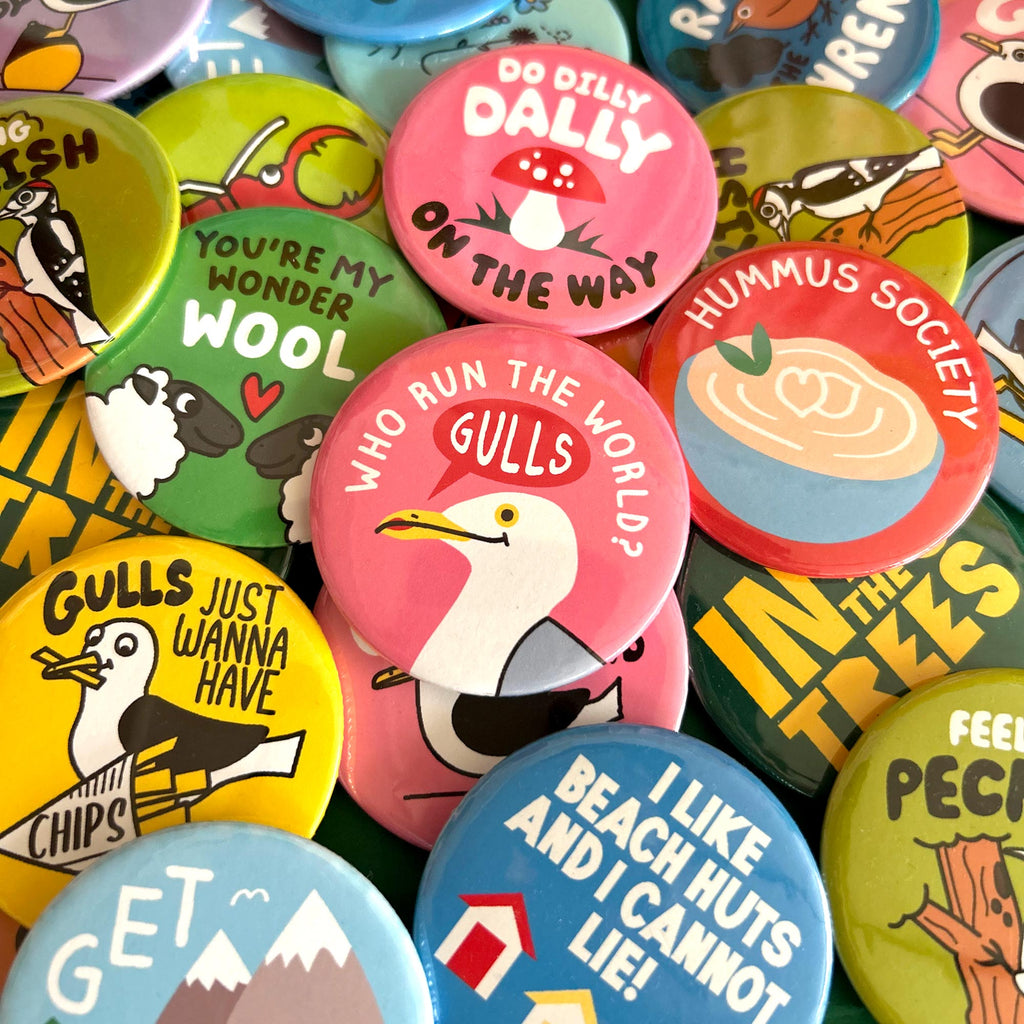LUCKY DIP BADGES! (QTY 5)
