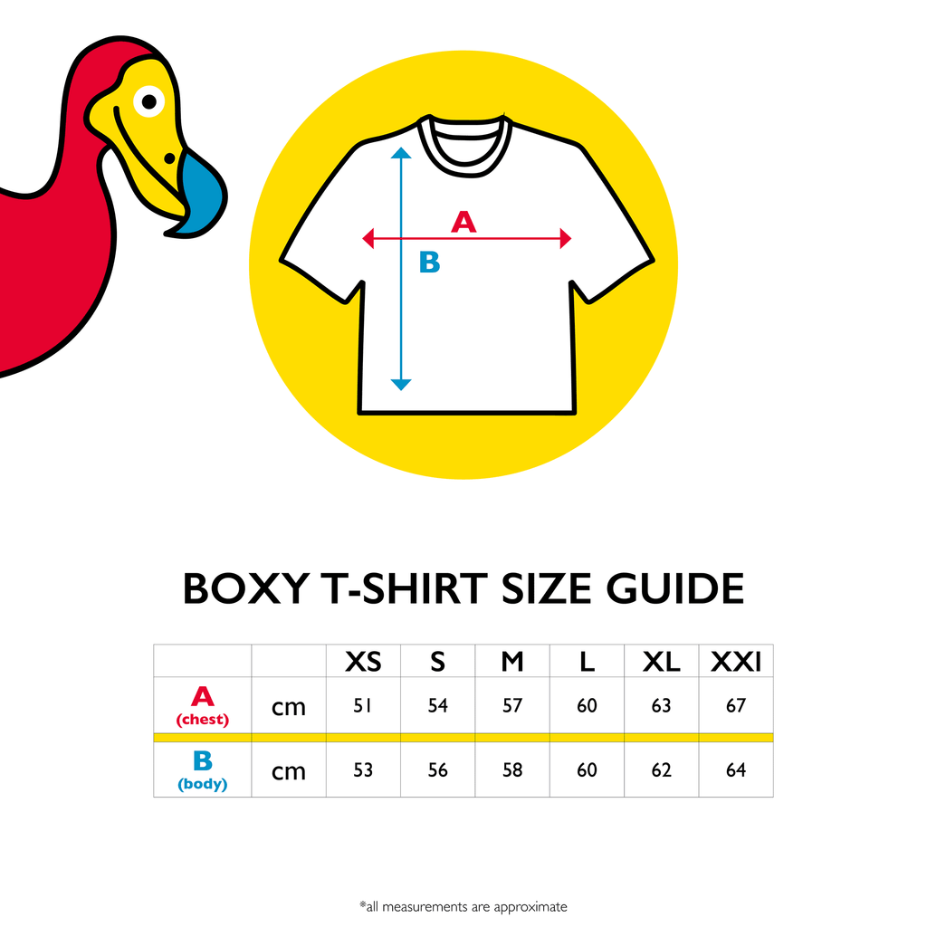 Skater Gull Boxy T-shirt - GULLIBLE Show