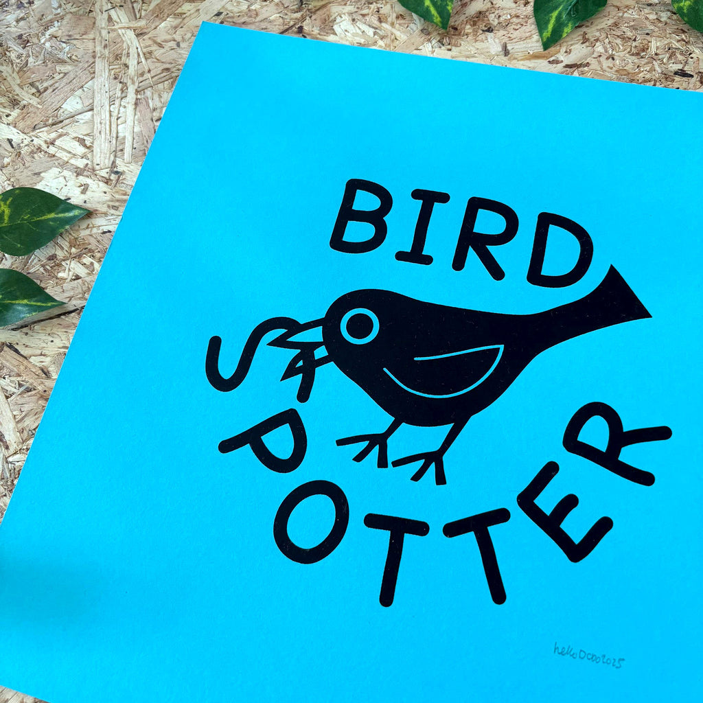 Bird Spotter Screenprint