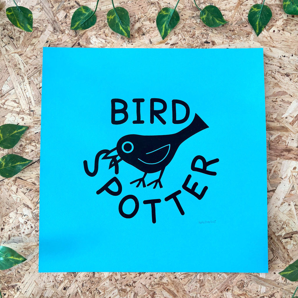 Bird Spotter Screenprint