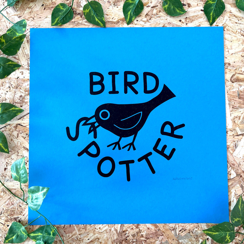 Bird Spotter Screenprint