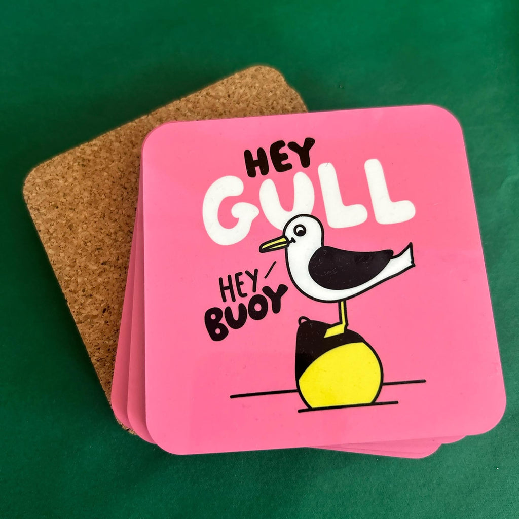 HEY GULL HEY BUOY COASTER