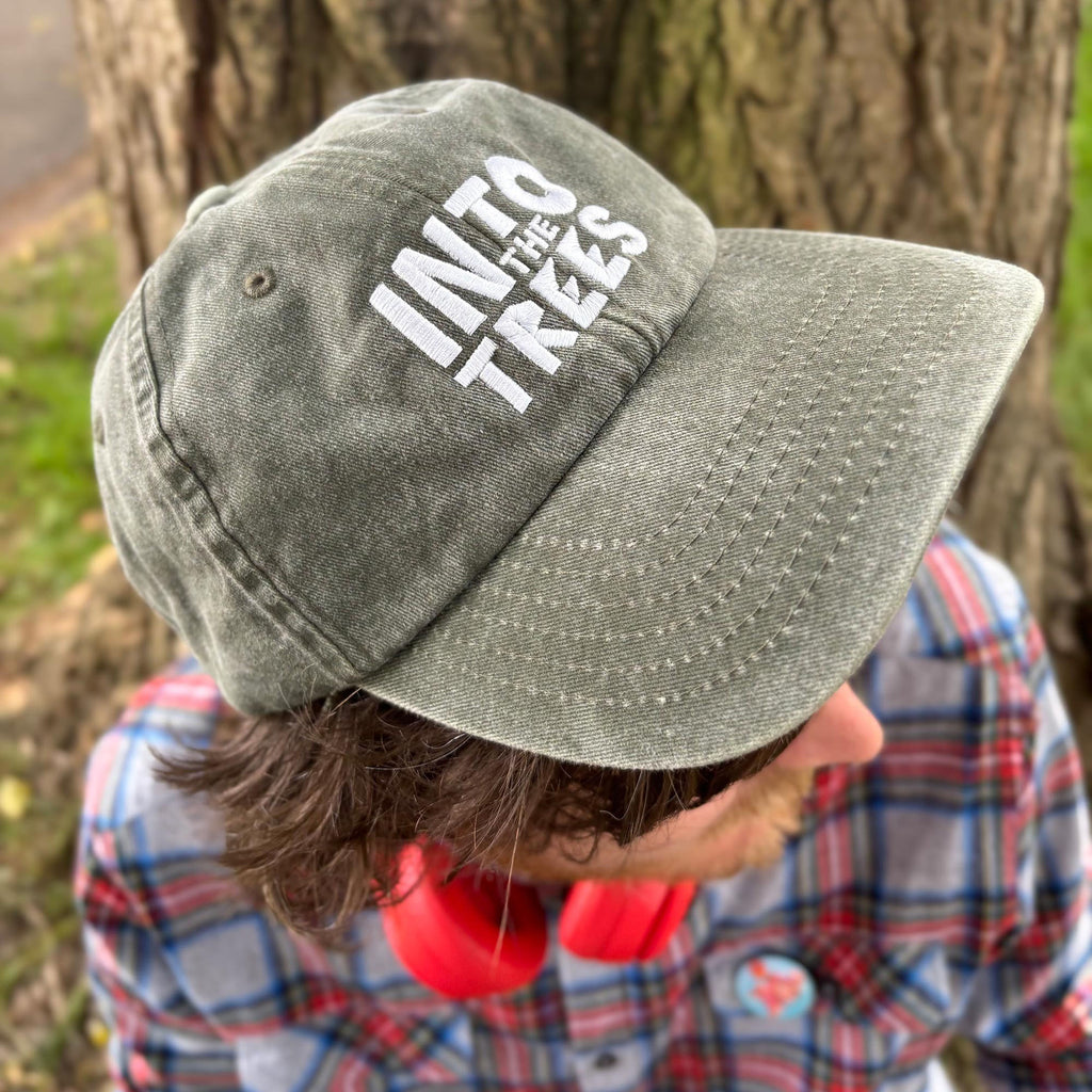 Into The Trees Vintage Style Cap