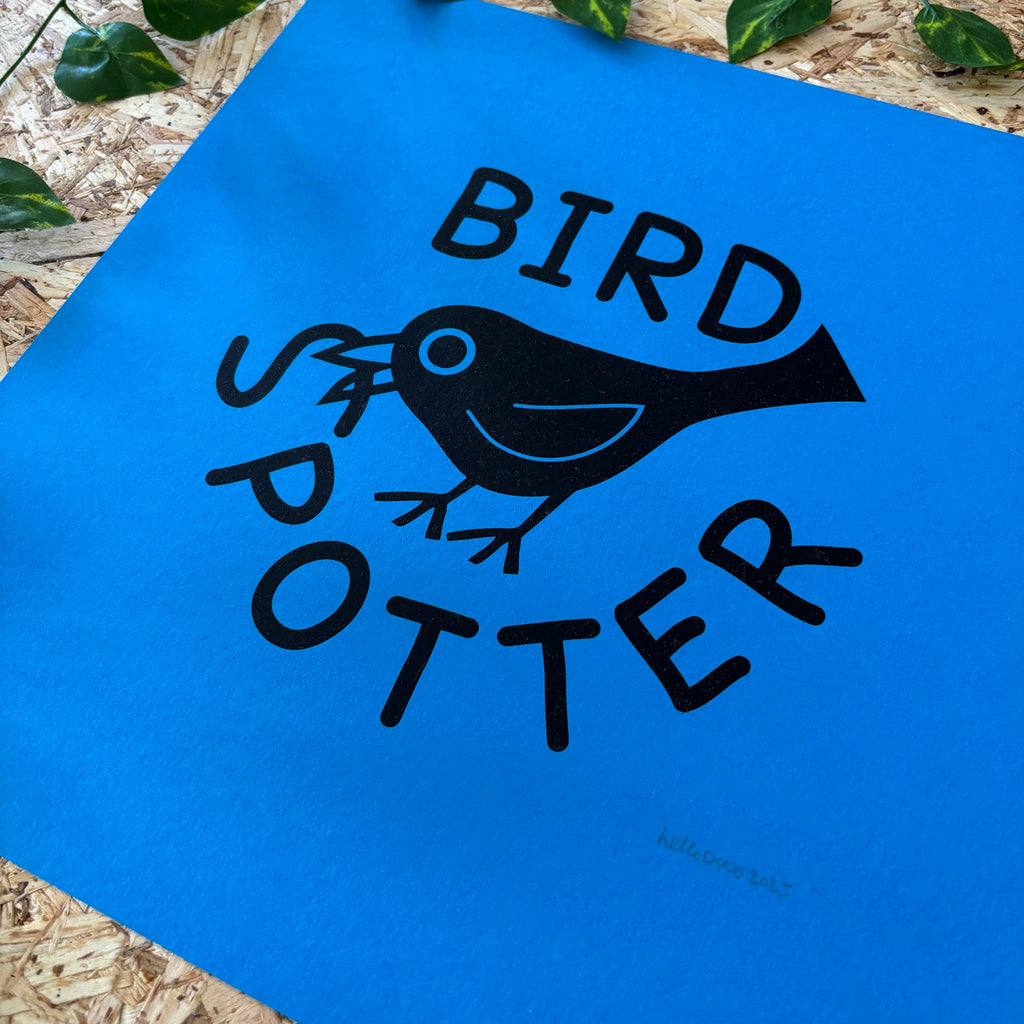 Bird Spotter Screenprint