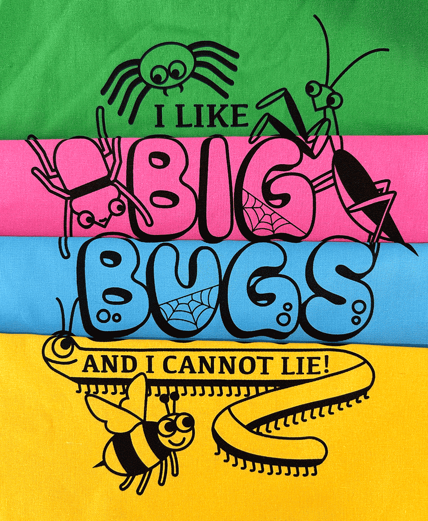 I LIKE BIG BUGS - TOTE BAG