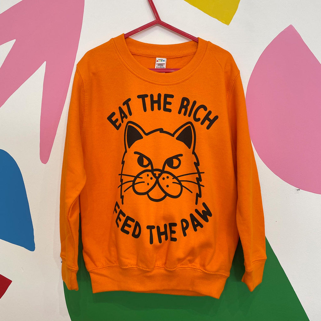 Size 5-6 Years - FEED THE PAW Sweatshirt