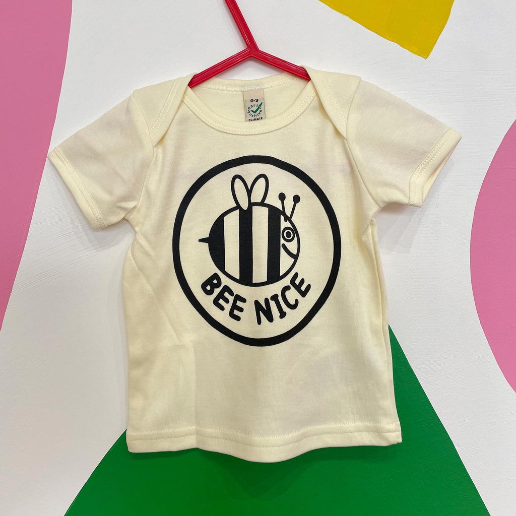 Size 0-3 Months - Bee Nice Baby T-shirt