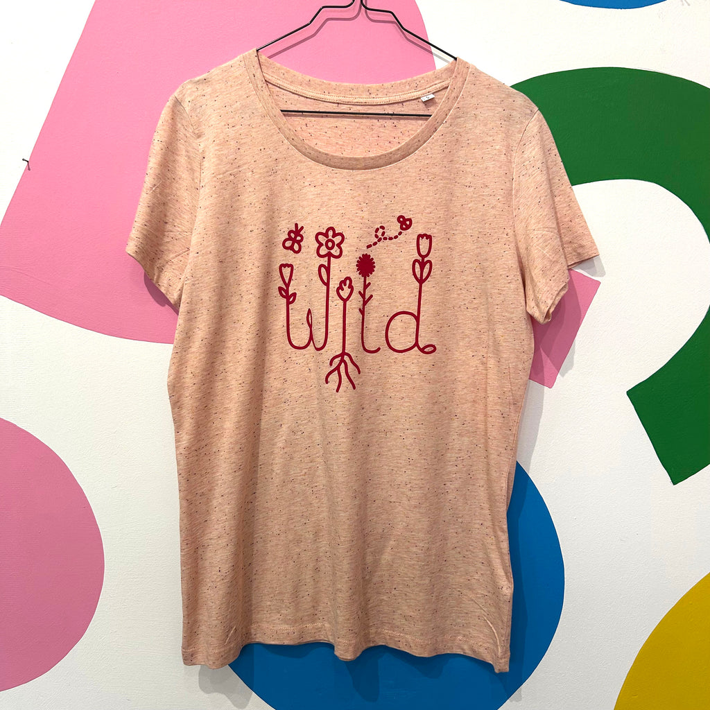 Size L - WILD T-SHIRT (FITTED)