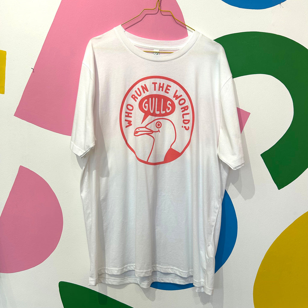 Size XL - WHO RUN THE WORLD T-SHIRT