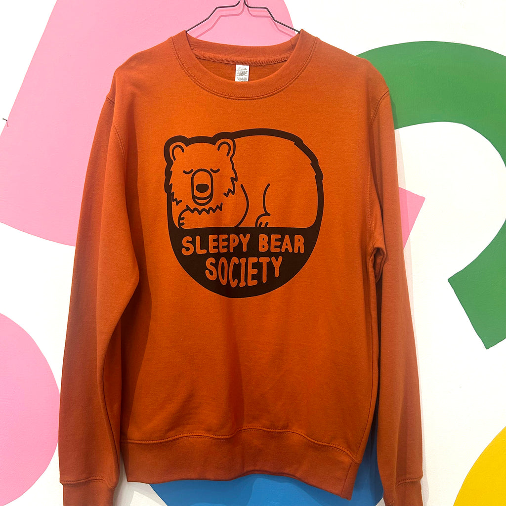 Size S - SLEEPY BEAR SWEATSHIRT