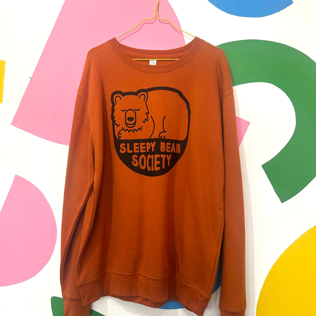 Size L - SLEEPY BEAR SWEATSHIRT