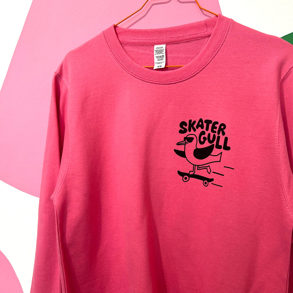 Size XS - SKATER GULL SWEATSHIRT