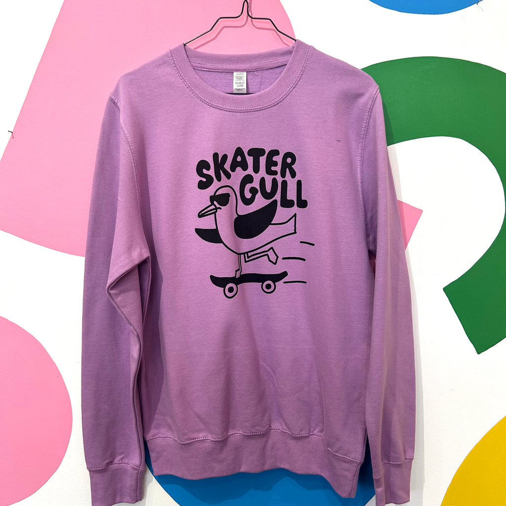 Size XS - SKATER GULL SWEATSHIRT