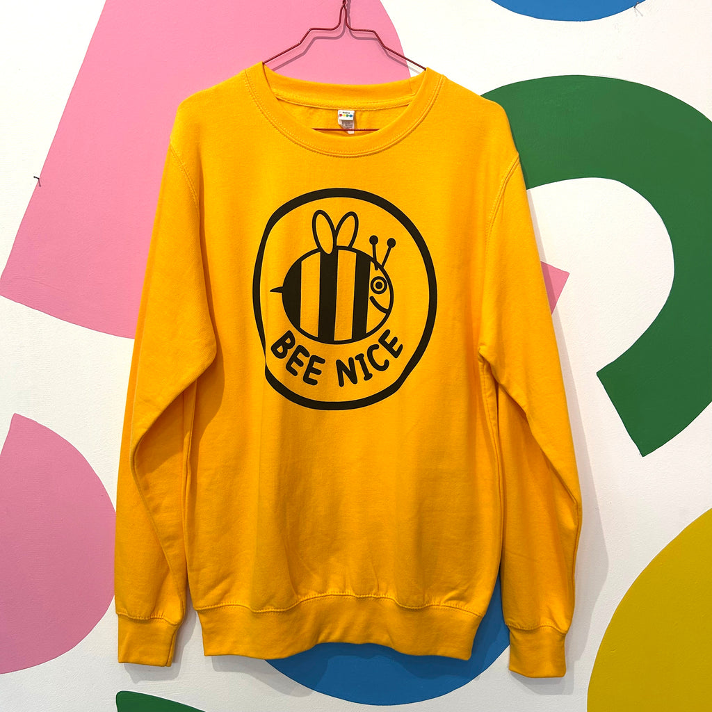 Size S - BEE NICE SWEATSHIRT