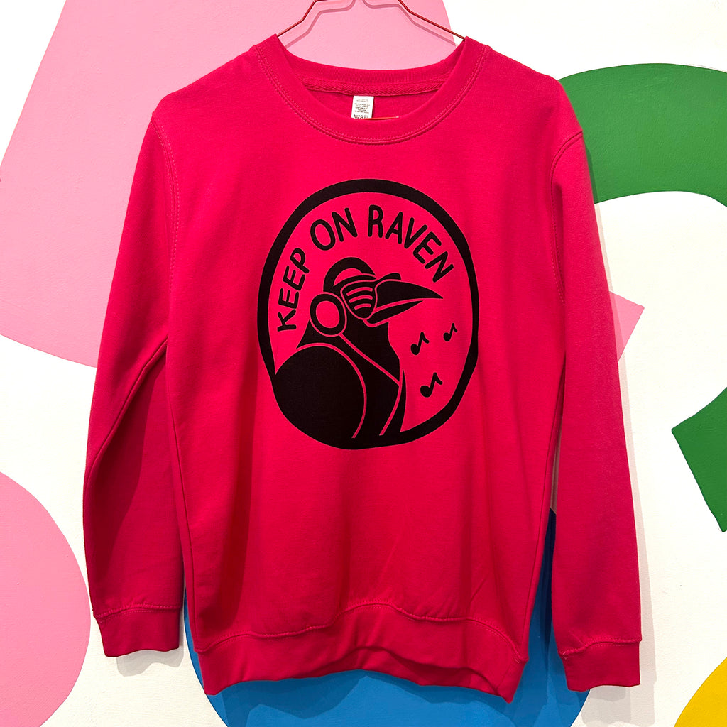 Size 12-13 Years -RAVEN SWEATSHIRT