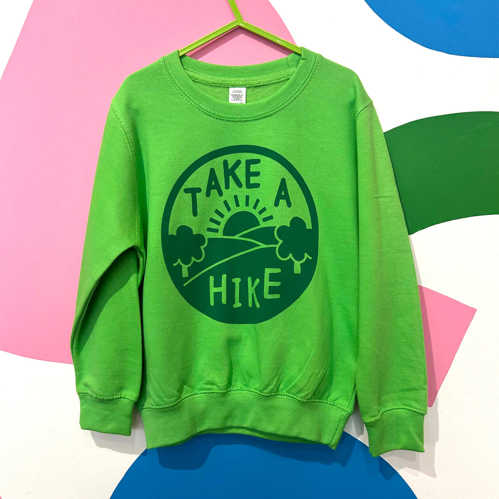 Size 5-6 Years -TAKE A HIKE SWEATSHIRT