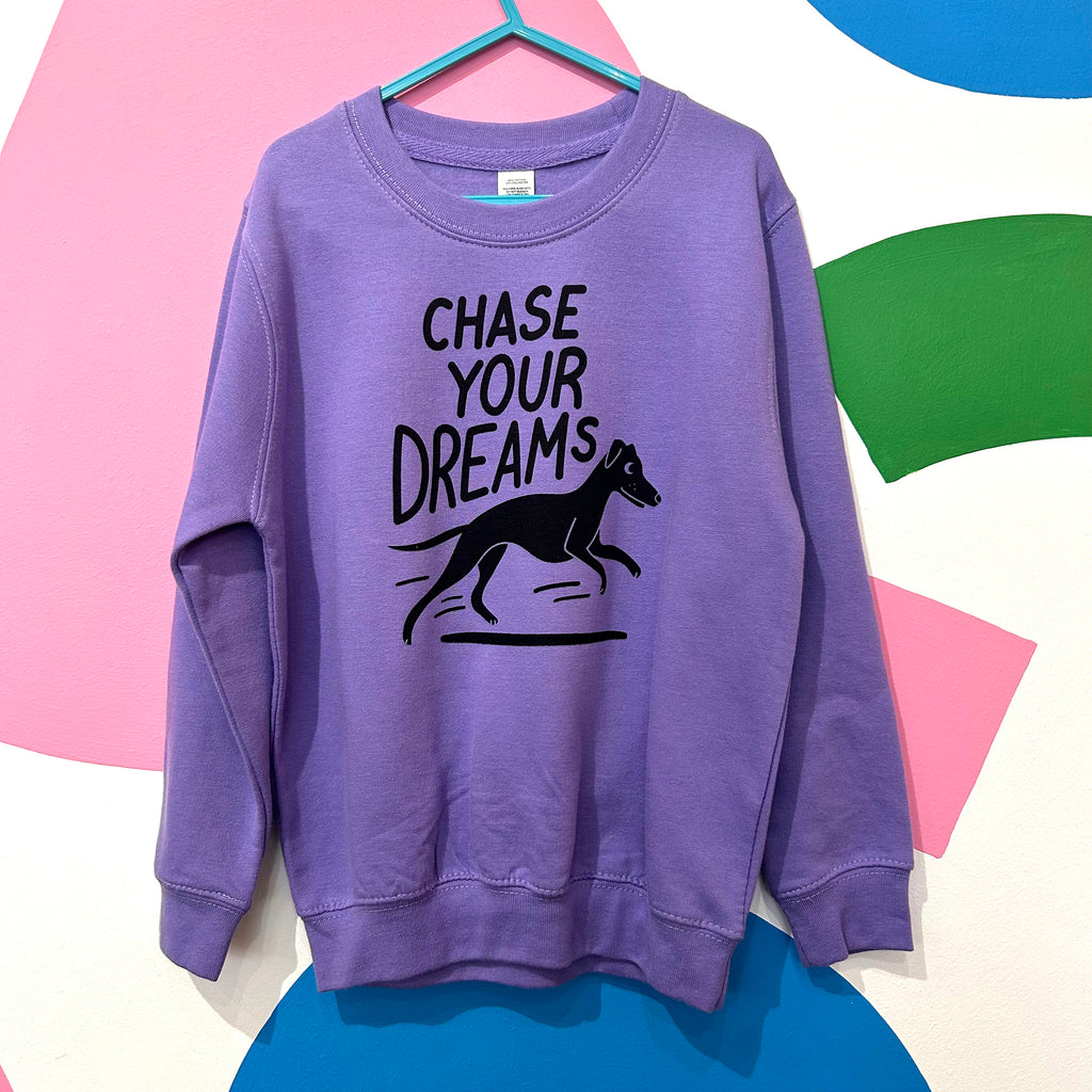 Size 5-6 Years -CHASE YOUR DREAMS SWEATSHIRT