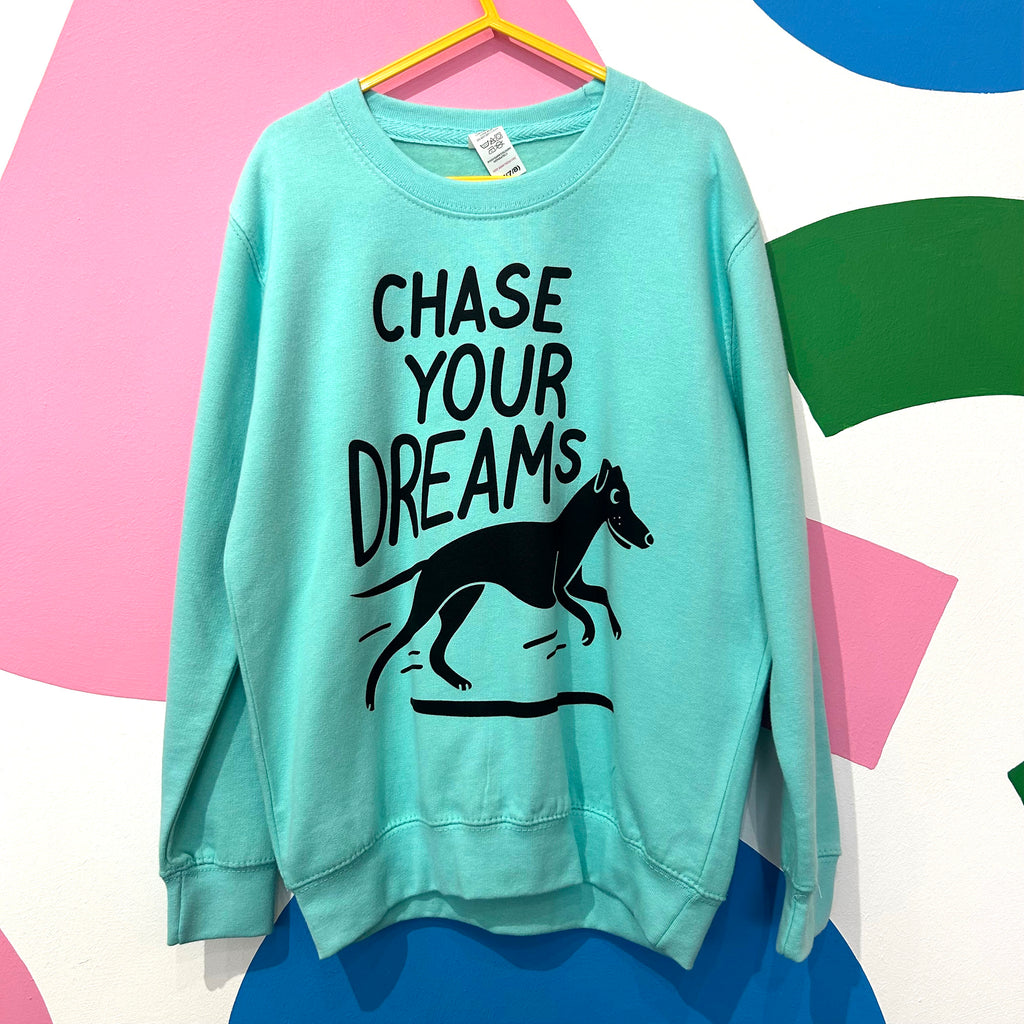 Size 7-8 Years -CHASE YOUR DREAMS SWEATSHIRT