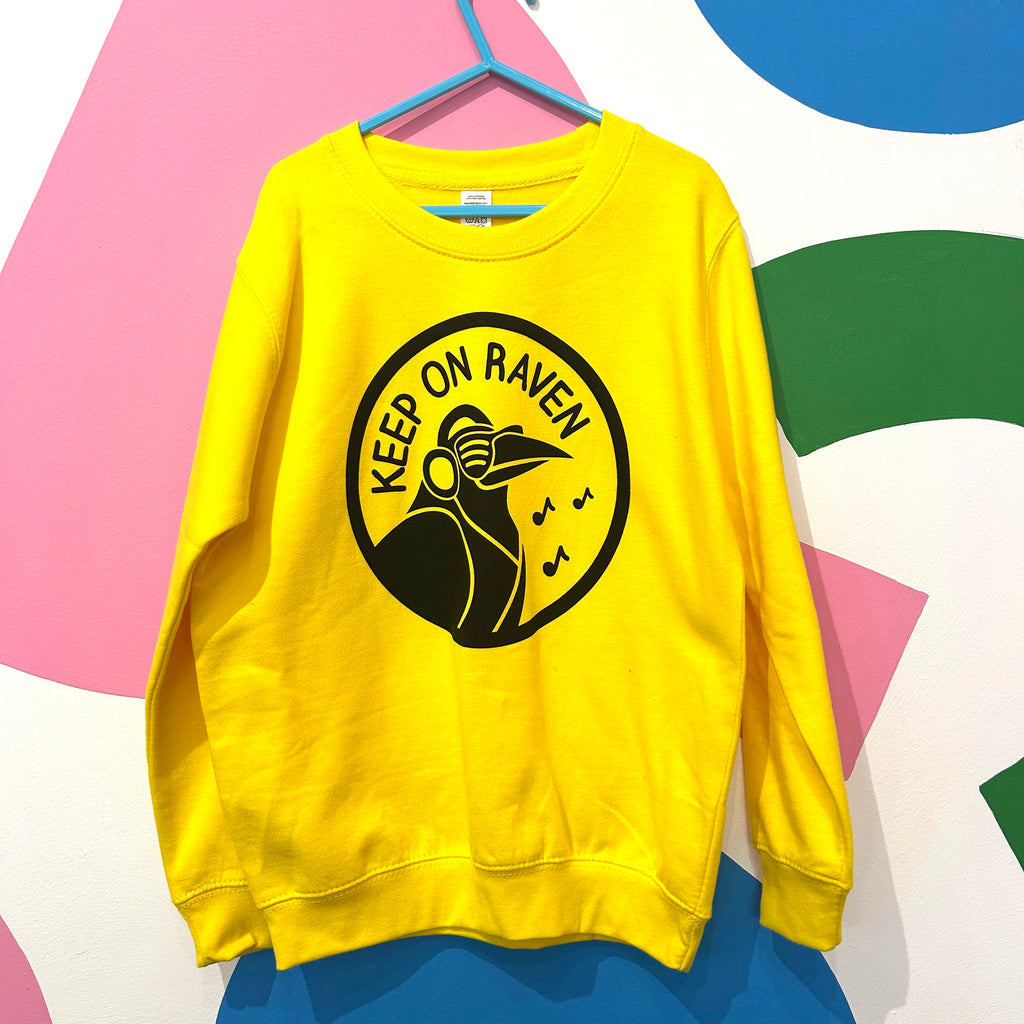 Size 7-8 Years -RAVEN SWEATSHIRT