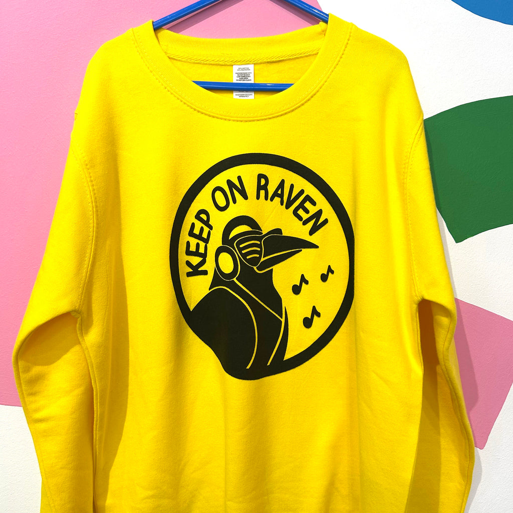 Size 9-11 Years -RAVEN SWEATSHIRT