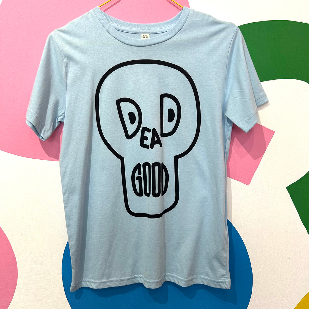 Size 11-12 Years - DEAD GOOD SKULL T-SHIRT