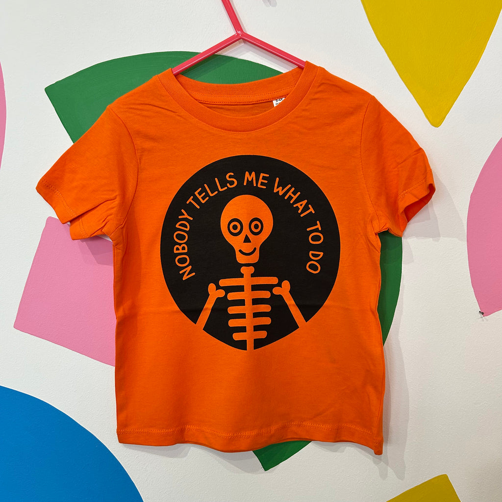 Size 3-4 Years - Nobody Tells Me What To Do Tee