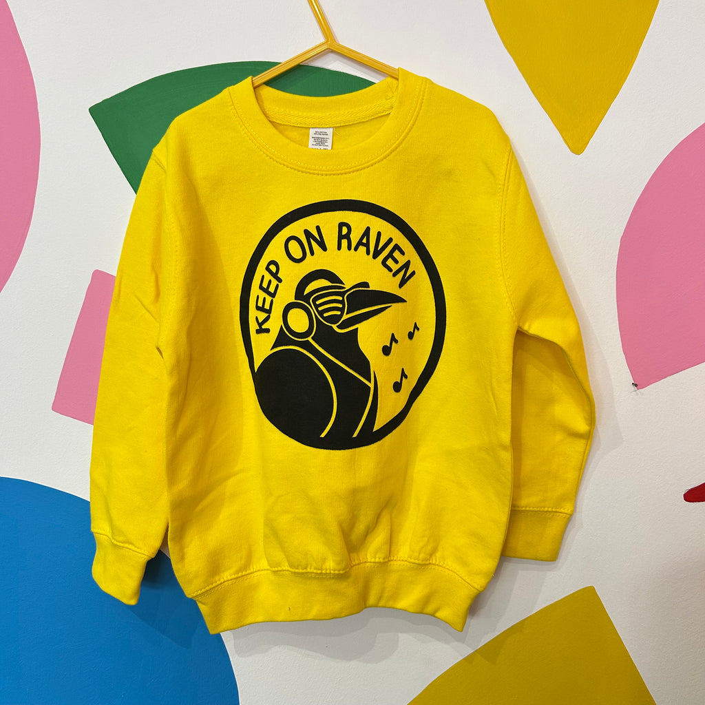 Size 3-4 Years - Keep on Raven Sweatshirt