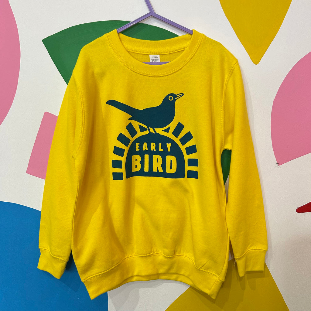 Size 7-8 Years - Early Bird Sweatshirt