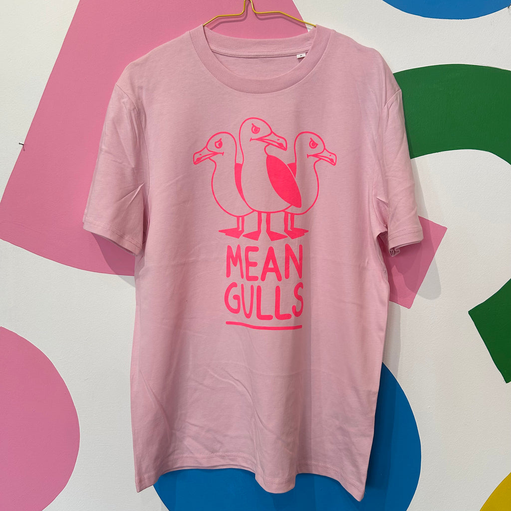Size S - MEAN GULLS T-SHIRT