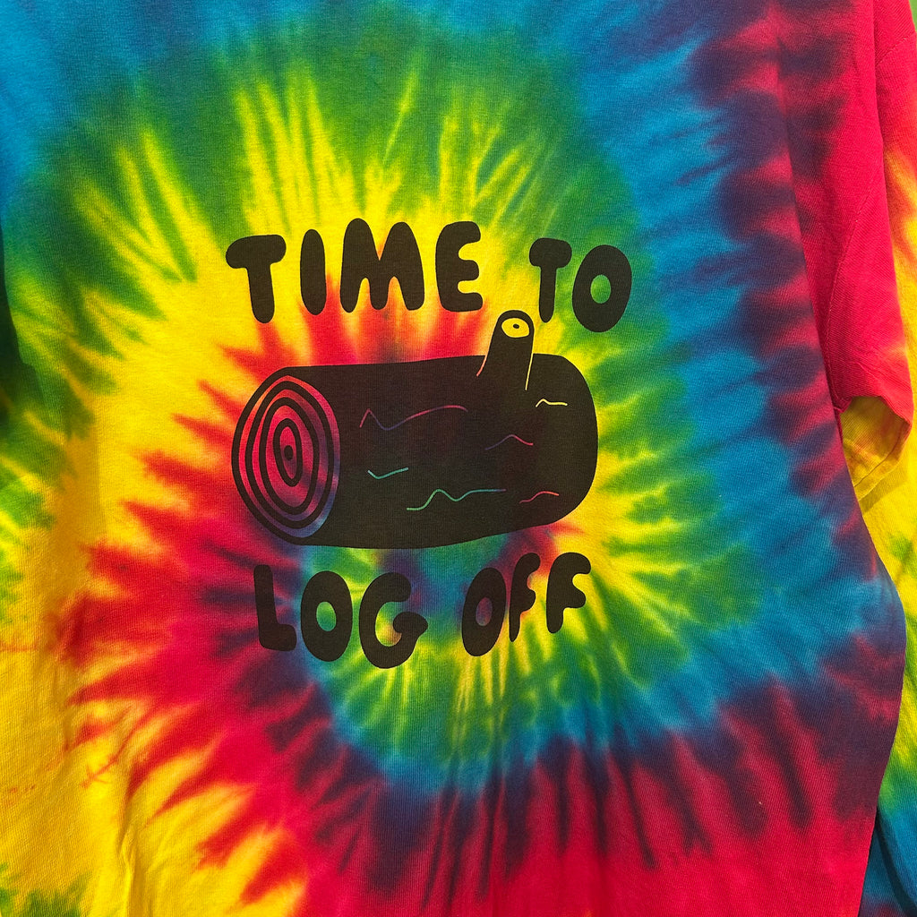 Size S - LOG OFF LONG T-SHIRT