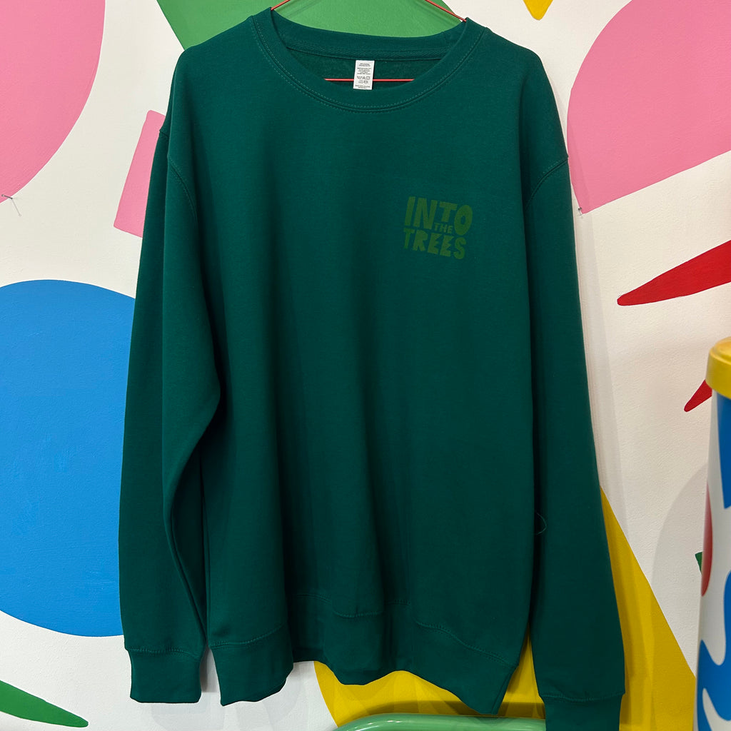 Size M - INTO THE TREES SWEATSHIRT