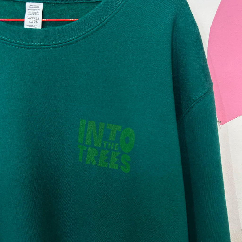 Size M - INTO THE TREES SWEATSHIRT