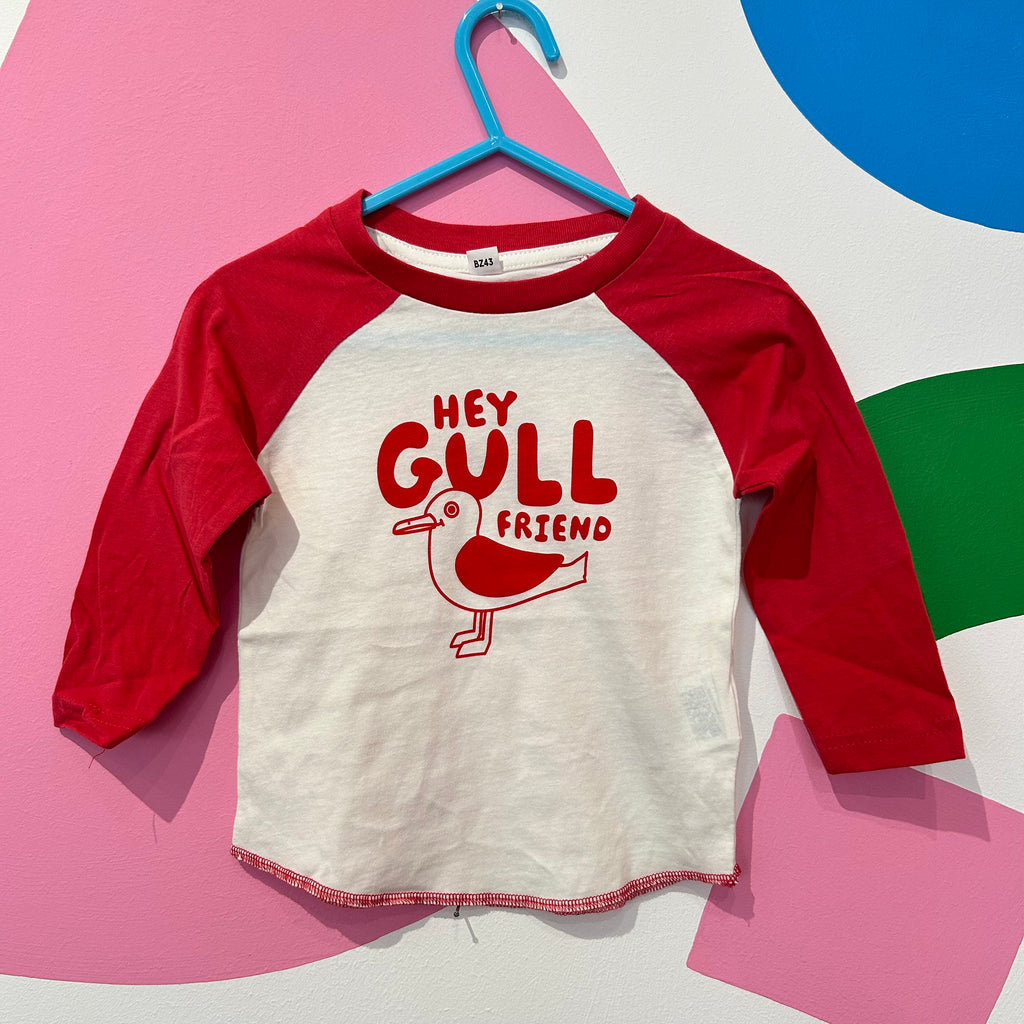 Size 6-12 Months - Hey GULL Friend Tee (Long Sleeve)