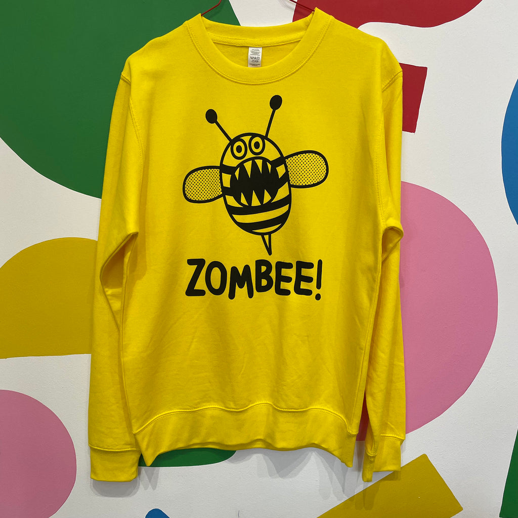 SIZE S -  Unisex ZOMBEE! SWEATSHIRT