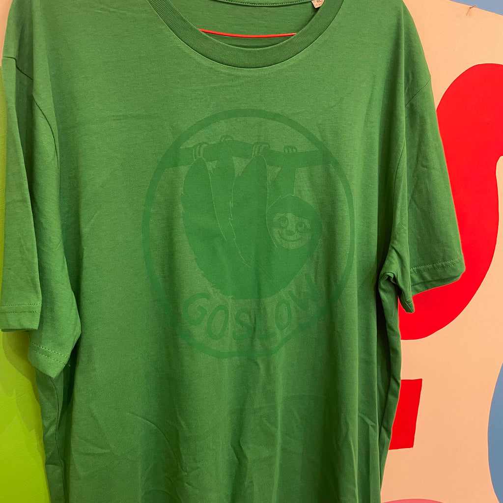 Size XL - SLOTH Unisex T-shirt (Very subtle print!)