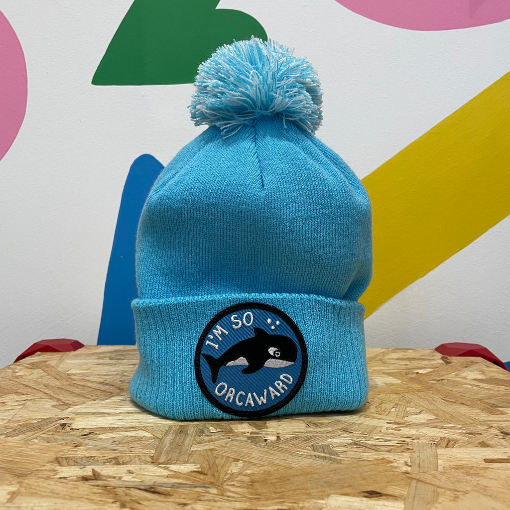 Bobble Hat SALE - Orcaward (BLUE) | hello DODO