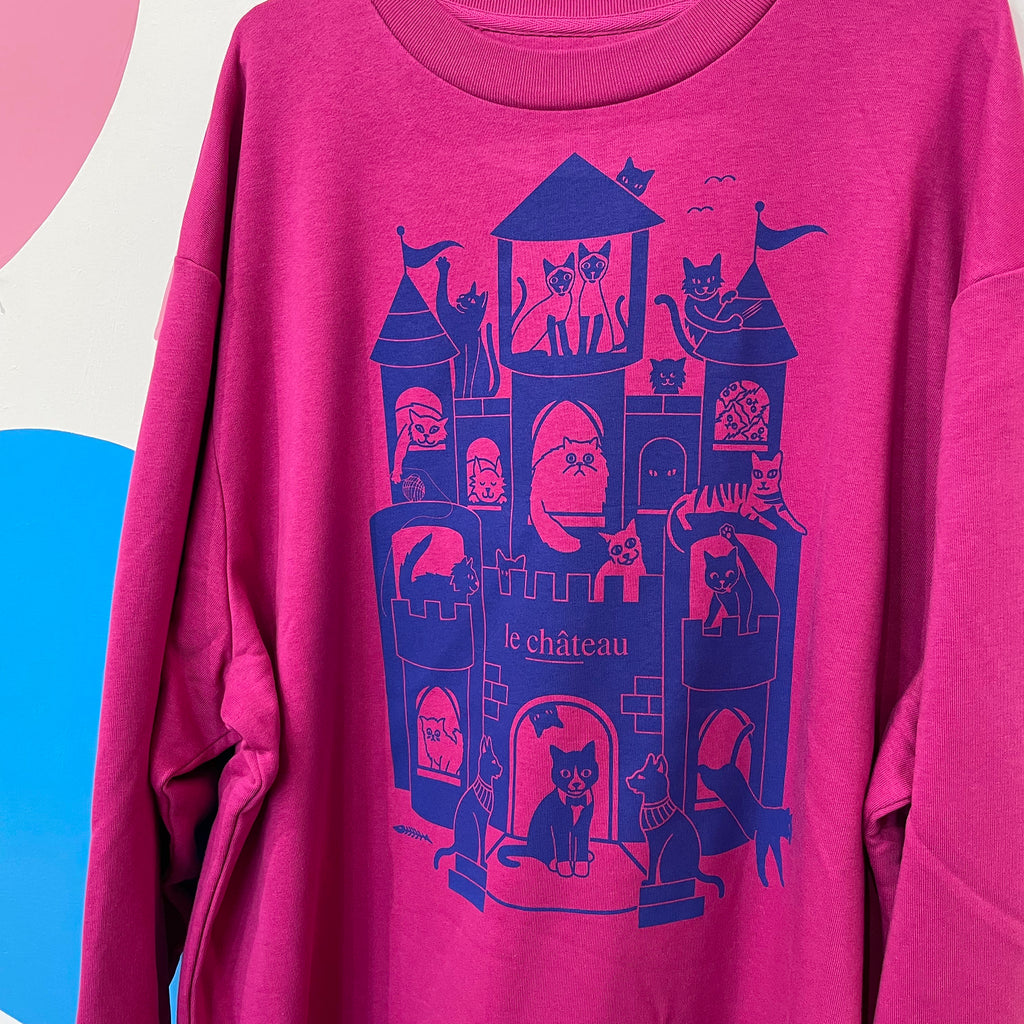 Size XL - CATS LE CHATEAUX Sweatshirt DRESS