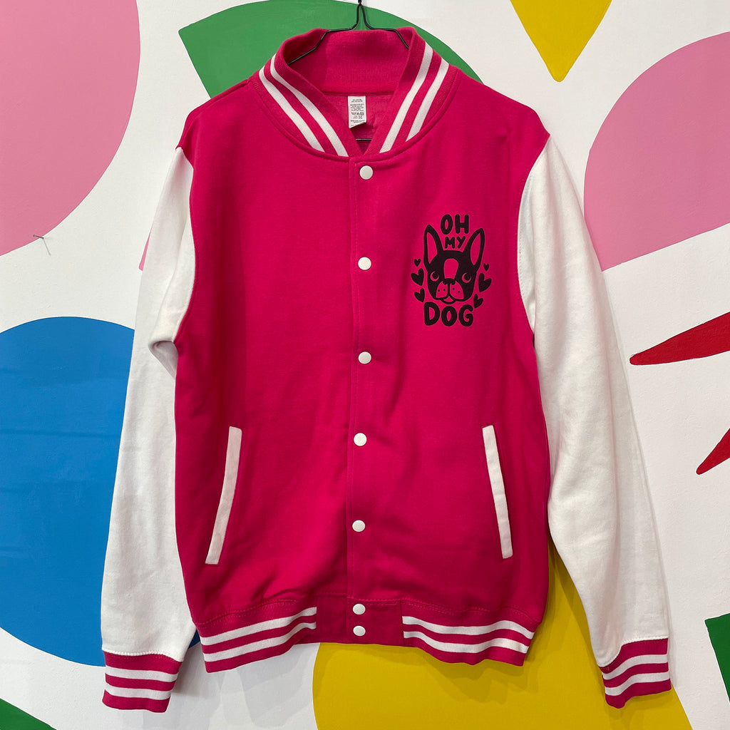 SIZE M -  OH MY DOG Varsity Jacket