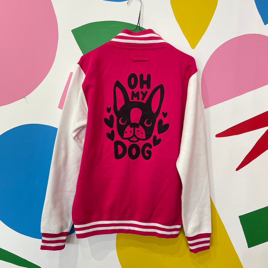 SIZE M -  OH MY DOG Varsity Jacket