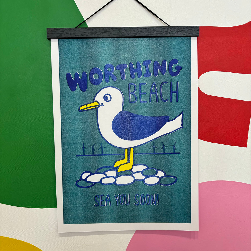 Artwork - Worthing A3 Print